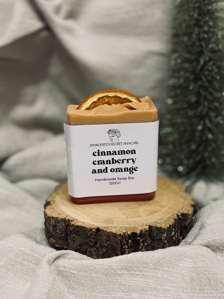 Cinnamon, Cranberry & Orange Soap Bar